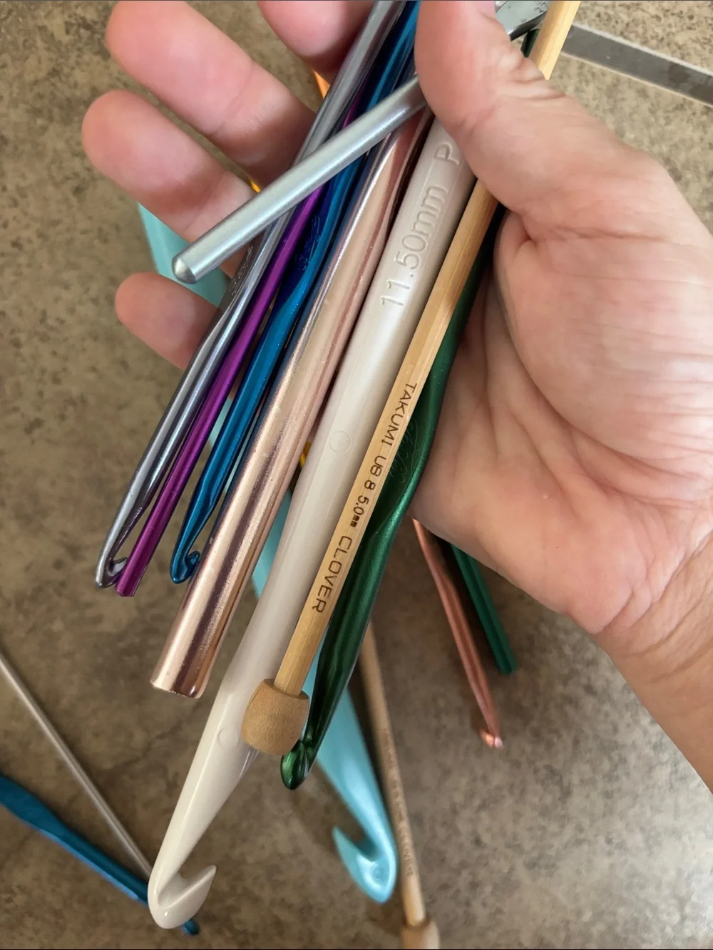 Crochet Knit Needle Bundle